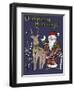 Folklore Santa-Cyndi Lou-Framed Giclee Print