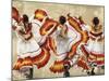 Folkloric Latin Dancers-Mark Chandon-Mounted Giclee Print