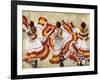 Folkloric Latin Dancers-Mark Chandon-Framed Giclee Print