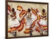 Folkloric Latin Dancers-Mark Chandon-Framed Giclee Print