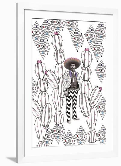 Folklorico Hombre-null-Framed Giclee Print