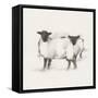 Folksie sheep I-Ethan Harper-Framed Stretched Canvas