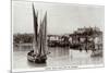 Folkstone Harbour in 1909-null-Mounted Art Print