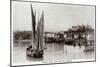 Folkstone Harbour in 1909-null-Mounted Art Print