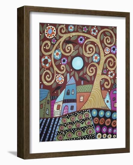 Folksy Village-Karla Gerard-Framed Giclee Print