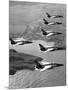 Folland Gnat Was Introduced to the Press at the RAF Valley Station-null-Mounted Photographic Print