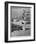 Folland Gnat Was Introduced to the Press at the RAF Valley Station-null-Framed Photographic Print