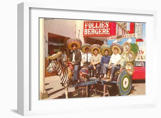Follies Bergere in Tijuana-null-Framed Art Print