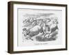 Follow My Leader!, 1884-Joseph Swain-Framed Giclee Print