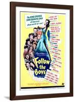 Follow the Boys - Movie Poster Reproduction-null-Framed Photo