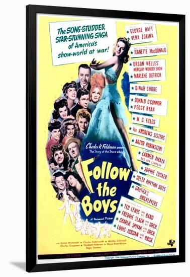 Follow the Boys - Movie Poster Reproduction-null-Framed Photo