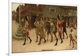 Follow the Drum, 1914-Frank Dadd-Framed Giclee Print