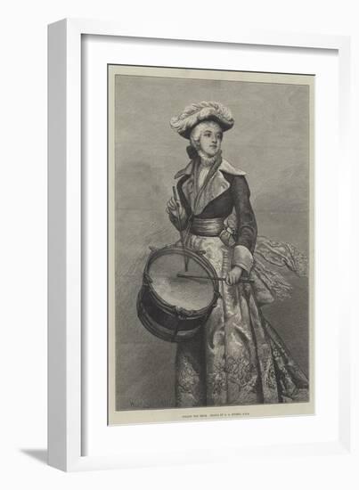 Follow the Drum-George Adolphus Storey-Framed Giclee Print