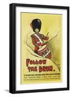 Follow the Drum-John Hassall-Framed Art Print
