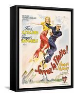 Follow The Fleet, (aka Suivez La Flotte!), Ginger Rogers, Fred Astaire, 1936-null-Framed Stretched Canvas