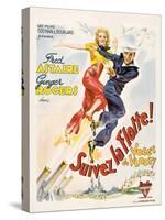 Follow The Fleet, (aka Suivez La Flotte!), Ginger Rogers, Fred Astaire, 1936-null-Stretched Canvas