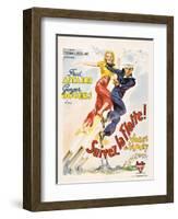 Follow The Fleet, (aka Suivez La Flotte!), Ginger Rogers, Fred Astaire, 1936-null-Framed Art Print