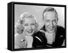 Follow The Fleet, Ginger Rogers, Fred Astaire, 1936-null-Framed Stretched Canvas