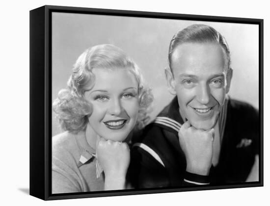 Follow The Fleet, Ginger Rogers, Fred Astaire, 1936-null-Framed Stretched Canvas