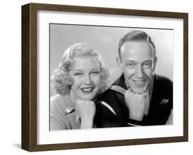 Follow The Fleet, Ginger Rogers, Fred Astaire, 1936-null-Framed Photo