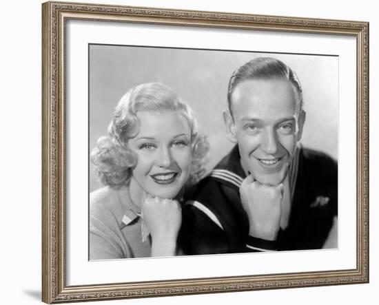 Follow The Fleet, Ginger Rogers, Fred Astaire, 1936-null-Framed Photo