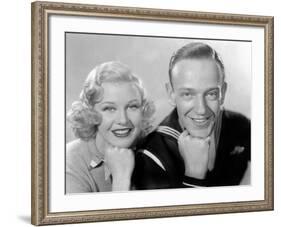 Follow The Fleet, Ginger Rogers, Fred Astaire, 1936-null-Framed Photo