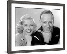 Follow The Fleet, Ginger Rogers, Fred Astaire, 1936-null-Framed Photo