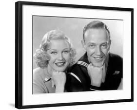 Follow The Fleet, Ginger Rogers, Fred Astaire, 1936-null-Framed Photo