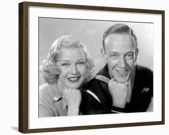 Follow The Fleet, Ginger Rogers, Fred Astaire, 1936-null-Framed Photo