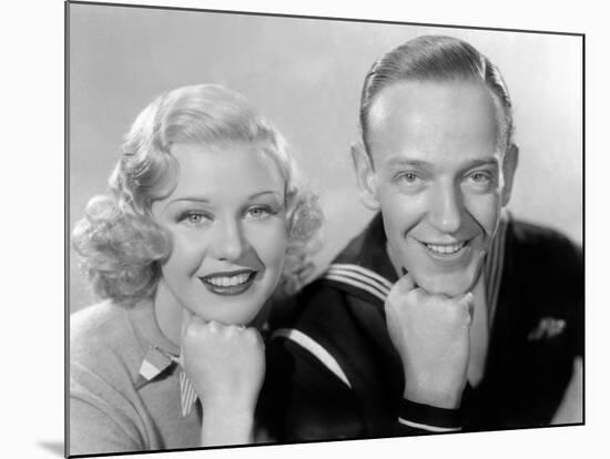 Follow The Fleet, Ginger Rogers, Fred Astaire, 1936-null-Mounted Photo