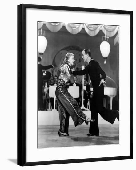 Follow The Fleet, Ginger Rogers, Fred Astaire, 1936-null-Framed Photo