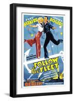 Follow The Fleet, Ginger Rogers, Fred Astaire, 1936-null-Framed Art Print