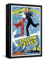 Follow The Fleet, Ginger Rogers, Fred Astaire, 1936-null-Framed Stretched Canvas