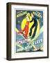 Follow The Fleet, Ginger Rogers, Fred Astaire on window card, 1936-null-Framed Art Print