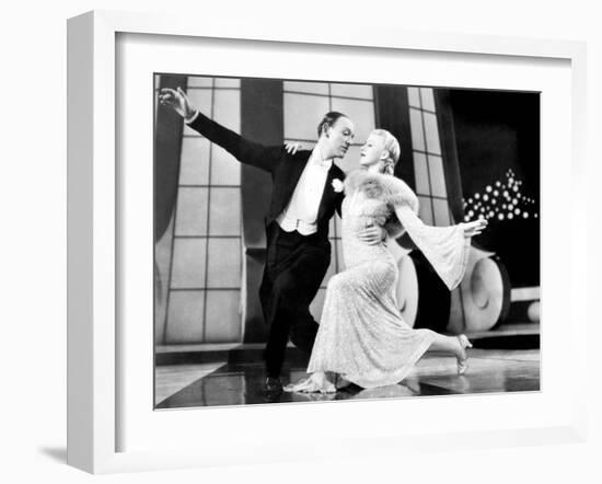 Follow the Fleet, L-R: Fred Astaire, Ginger Rogers, 1936-null-Framed Photo