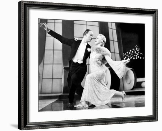 Follow the Fleet, L-R: Fred Astaire, Ginger Rogers, 1936-null-Framed Photo