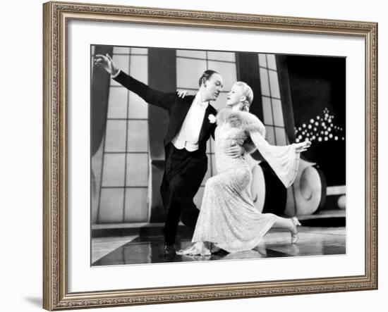 Follow the Fleet, L-R: Fred Astaire, Ginger Rogers, 1936-null-Framed Photo