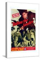 Follow The Leader, Leo Gorcey, Huntz Hall, William Benedict, 1944-null-Stretched Canvas