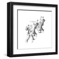 Follow the Rhythms-Roger Vilar-Framed Art Print