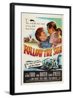 Follow the Sun-null-Framed Art Print