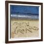 Follow Your Dreams in the Sand-Kimberly Glover-Framed Photographic Print