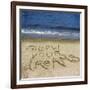 Follow Your Dreams in the Sand-Kimberly Glover-Framed Photographic Print