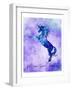 Follow your Dreams Unicorn Purple-Kimberly Allen-Framed Art Print