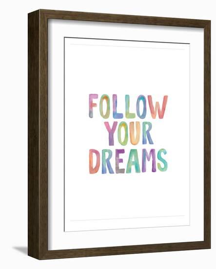 Follow Your Dreams-Brett Wilson-Framed Art Print