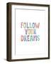 Follow Your Dreams-Brett Wilson-Framed Art Print