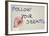 Follow Your Dreams-Gajus-Framed Photographic Print