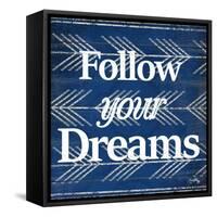 Follow Your Dreams-Elizabeth Medley-Framed Stretched Canvas