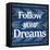 Follow Your Dreams-Elizabeth Medley-Framed Stretched Canvas