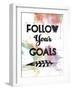 Follow Your Goal-OnRei-Framed Art Print