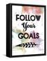 Follow Your Goal-OnRei-Framed Stretched Canvas